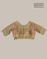 Mustard DesignerOrganza saree