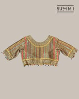 Mustard DesignerOrganza saree