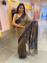 Antique Banarasi Tissue with Designer blouse SS50384
