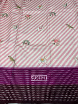 Designer Ikkath Printed Silk Saree