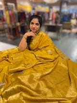 Mustard Kanchi Soft Drape Saree SS50200