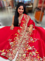 Anita Dongre inspired heavy handwork Saree