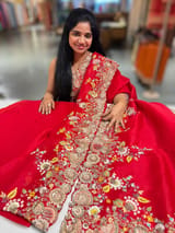 Anita Dongre inspired heavy handwork Saree