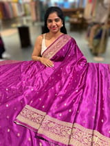 Majenta Mashru Silk Saree SS50532