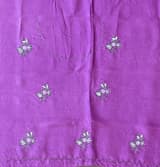 Multi colour Georgette Saree with handwork