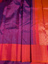Purple and Orange Vintage kanjeevaram SS50151