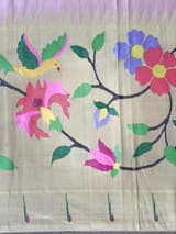 Pastel Pink Pure Paithani lehanga : S62F134