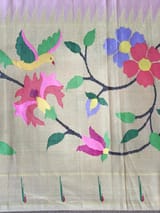 Pastel Pink Pure Paithani lehanga : S62F134