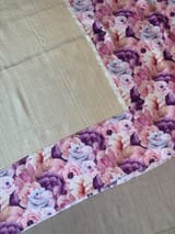 Ivory kanchi Brocade Saree with printed border SS50500