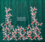 Ruby Pink Banarasi Jute Tissue stripes saree DSCL042