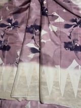 Kanchi soft silk Designer printed saree with temple border SS50509