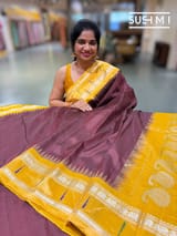 Brown Gadwal Paithani Saree : S62F182