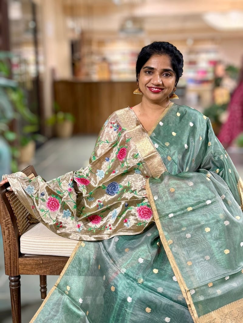 Banarasi Tissue Silk Saree SS50440