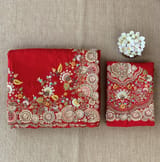 Anita Dongre inspired heavy handwork Saree