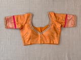 Mustard Pure handloom yeola pythani Saree