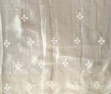Silver Tissue Brocade Kanjeevaram with embroidery D62F038