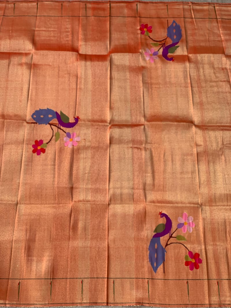Pure Handloom Pythani Tissue blouse