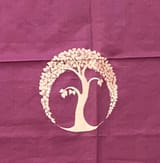 Pastel Pink Banarasi kora Saree