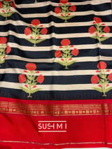 Printed Kanjeevaram soft silk saree : S62F125