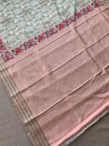 Earthy Tone kanchi soft silk  printed saree SS50371