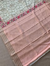 Earthy Tone kanchi soft silk  printed saree SS50371