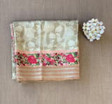 Earthy Tone kanchi soft silk  printed saree SS50371