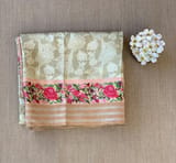 Earthy Tone kanchi soft silk  printed saree SS50371
