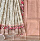 Earthy Tone kanchi soft silk  printed saree SS50371