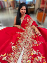 Anita Dongre inspired heavy handwork Saree