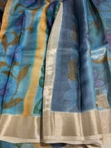 Pure handloom Printed Silk Kota SS50549