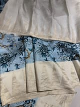 Kanchi soft silk Designer printed saree with temple border SS50510