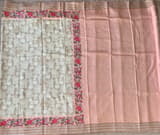 Earthy Tone kanchi soft silk  printed saree SS50371