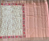 Earthy Tone kanchi soft silk  printed saree SS50371