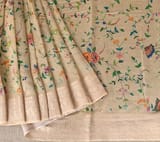 Printed Chanderi Silk Saree SS50367