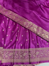 Majenta Mashru Silk Saree SS50532
