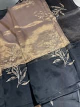 Gold Tissue Designer Hand work Saree SS50231