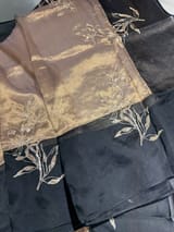 Gold Tissue Designer Hand work Saree SS50231