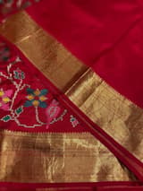 Red Kanjeevaram soft silk with embroidery SS50125