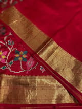 Red Kanjeevaram soft silk with embroidery SS50125