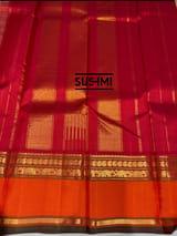 Ivory checks Vintage Kanjeevaram Saree SS50152