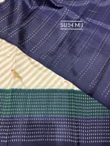 Designer Ikkath Printed Silk Saree
