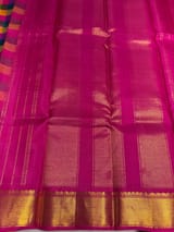 Multi color checks kanjeevaram saree SS50148