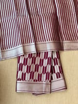 Winish Brown Banarasi chinia brocade saree SS5096