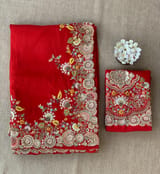 Anita Dongre inspired heavy handwork Saree