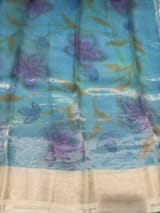 Pure handloom Printed Silk Kota SS50549