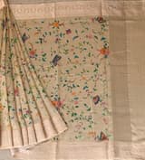 Printed Chanderi Silk Saree SS50367