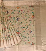 Printed Chanderi Silk Saree SS50367