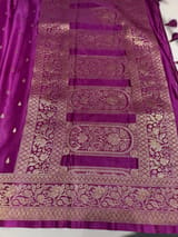 Majenta Mashru Silk Saree SS50532