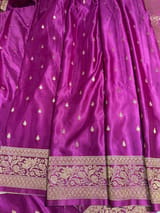 Majenta Mashru Silk Saree SS50532