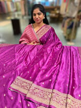Majenta Mashru Silk Saree SS50532